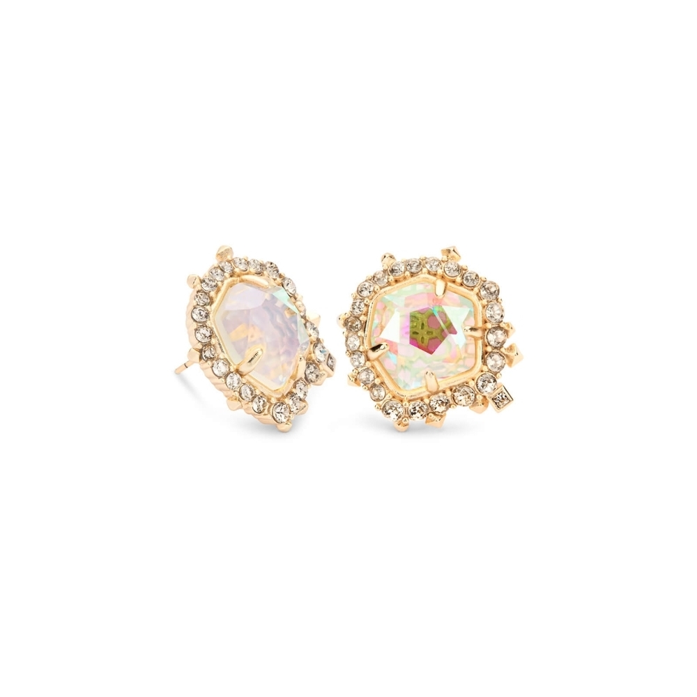 Kendra Scott Abelia Gold Stud Earrings